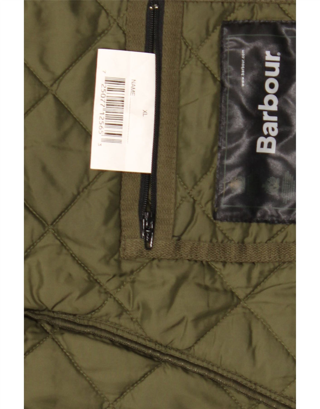 Ανδρικό καπιτονέ μπουφάν Barbour UK 42 XL Green Polyester