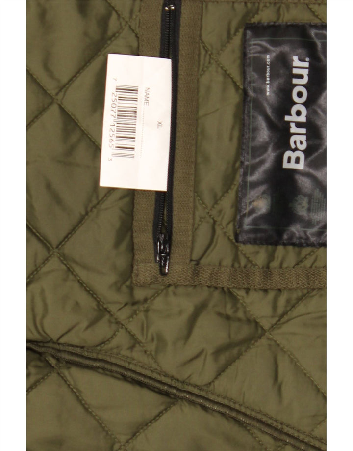 Ανδρικό καπιτονέ μπουφάν Barbour UK 42 XL Green Polyester