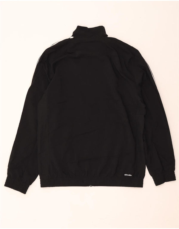 Ανδρική φόρμα Adidas Climalite Top Jacket UK 42/44 Large Black Polyester