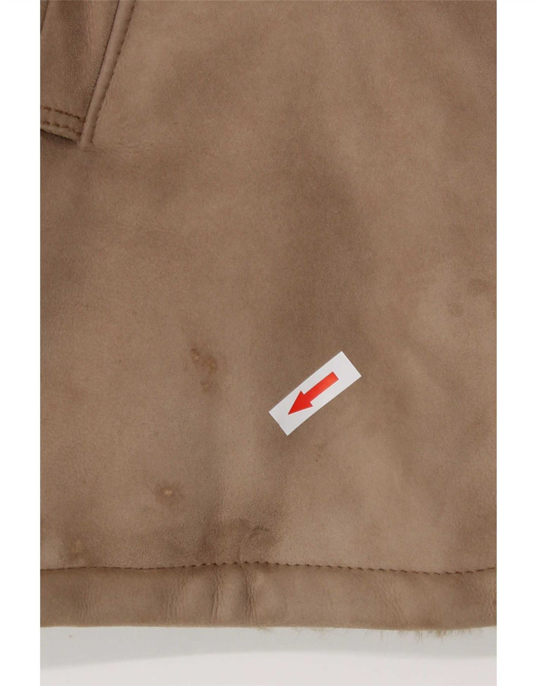 Vintage Γυναικείο Shearling Jacket UK 8 Small Brown