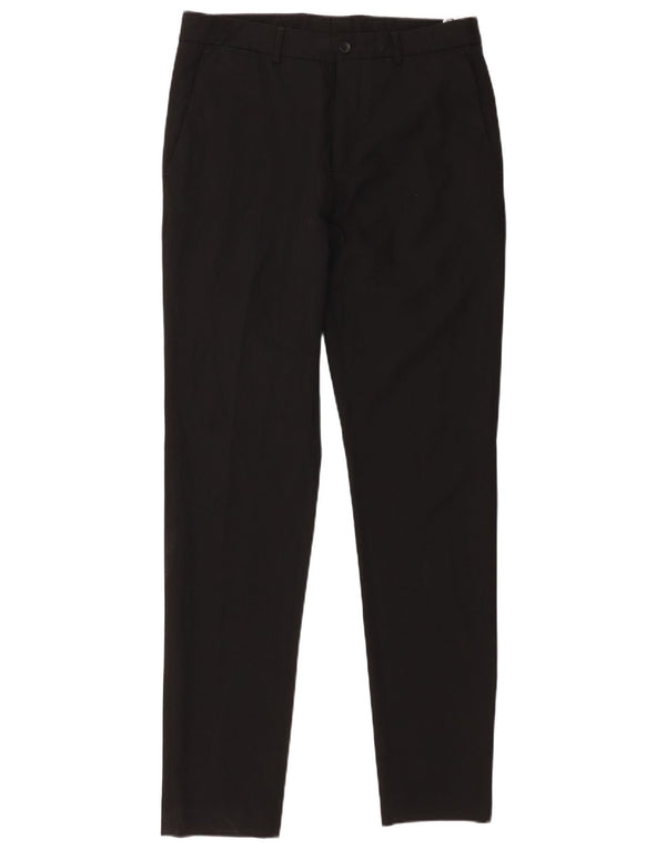 Zara Ανδρικό παντελόνι Chino Slim EU 38 Small W30 L33 Black Viscose