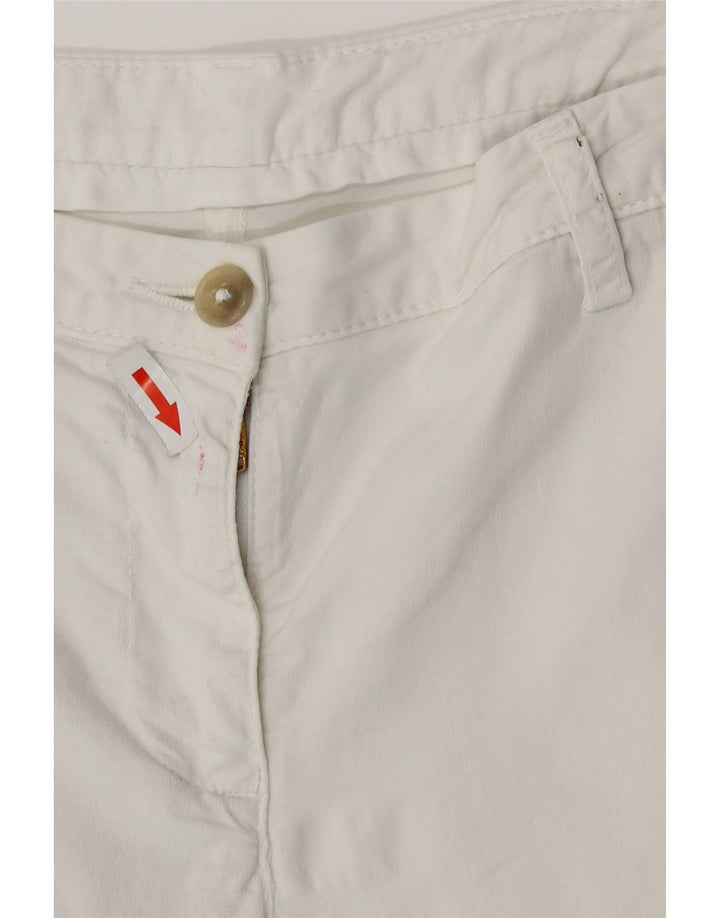 Kappa Γυναικείο σορτς Chino EU 40 Medium W32 Λευκό βαμβακερό