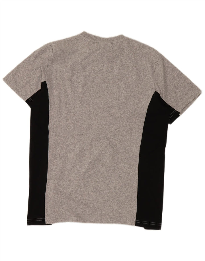 Ανδρικό T-Shirt Fila Top XS Grey Colourblock Βαμβακερό