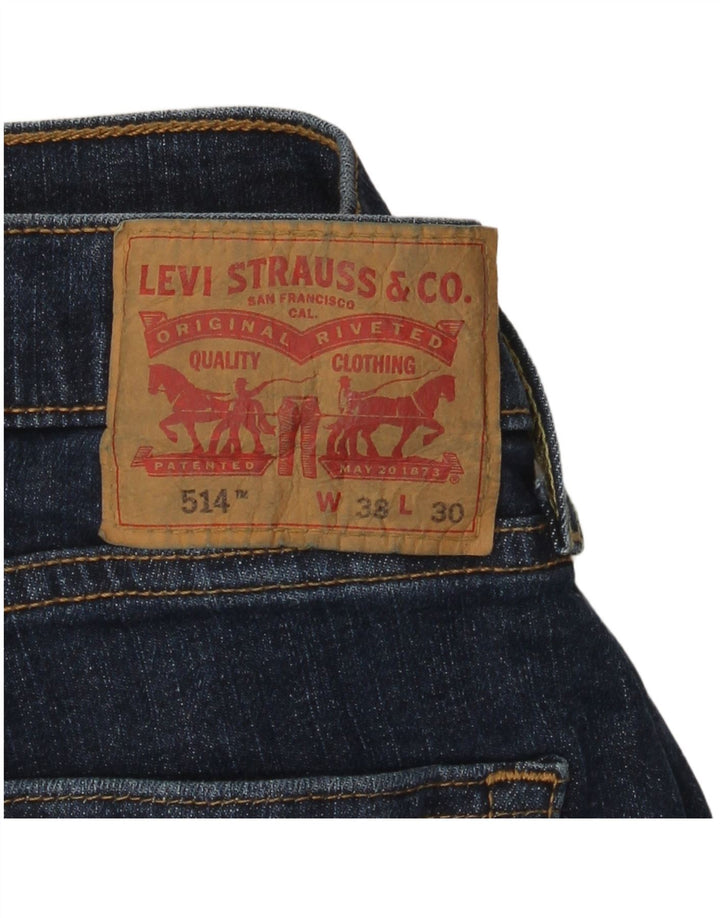 Ανδρικό τζιν Levi's Straight W38 L30 Blue Cotton