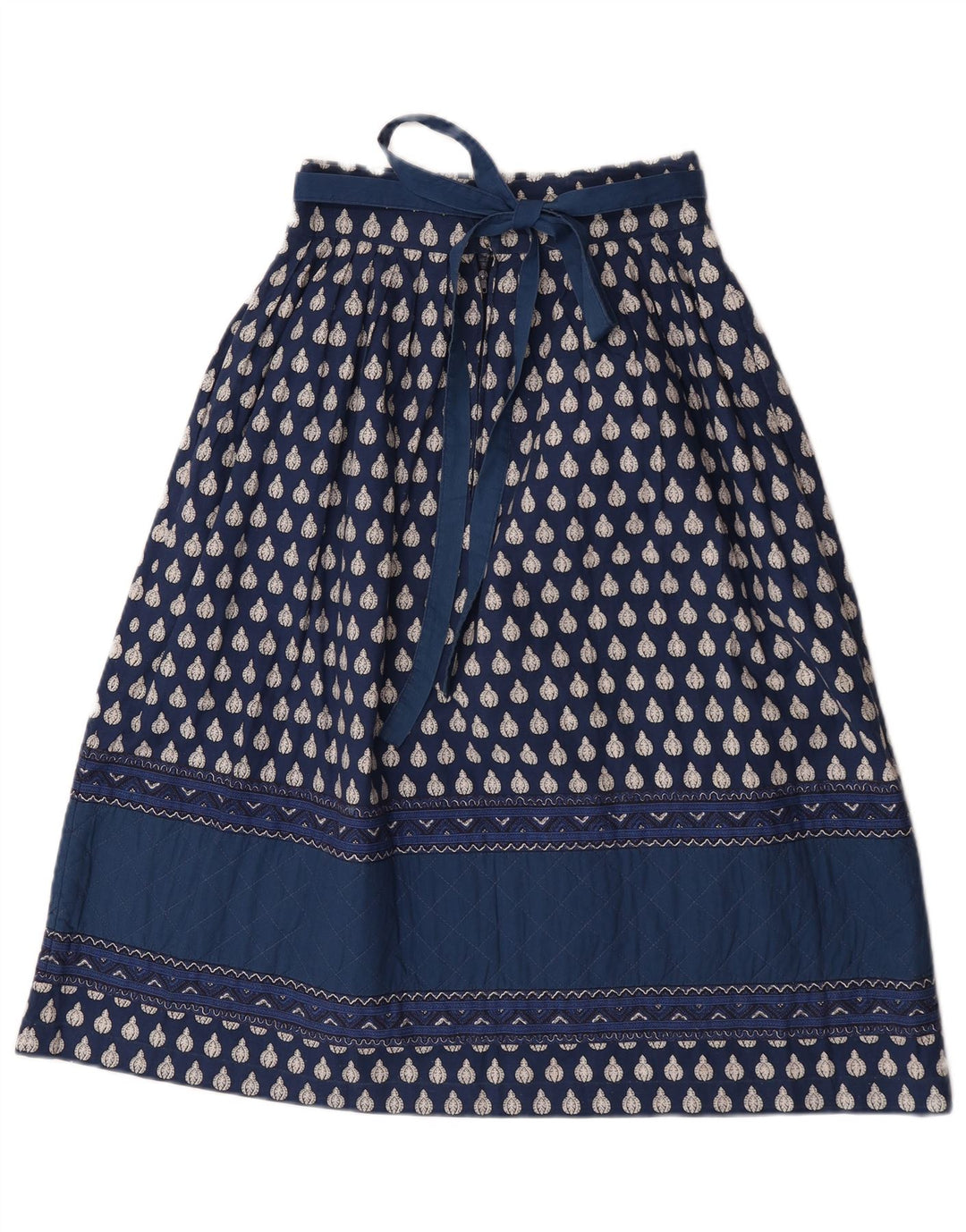 Charles Demery Γυναικεία φούστα με αφηρημένο σχέδιο σε γραμμή Α W28 Μεσαίο μπλε Bohemia