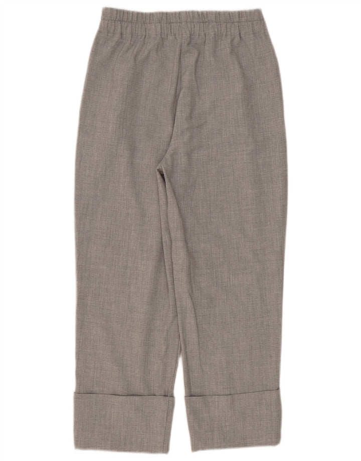 Zara Γυναικείο ίσιο κομμένο παντελόνι Small W26 L24 Grey