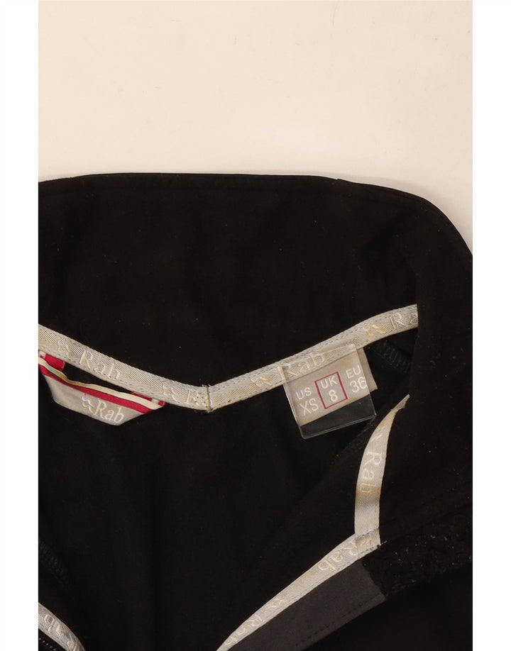 Γυναικείο τζάκετ αντιανεμικό RAB UK 8 Small Black Colourblock