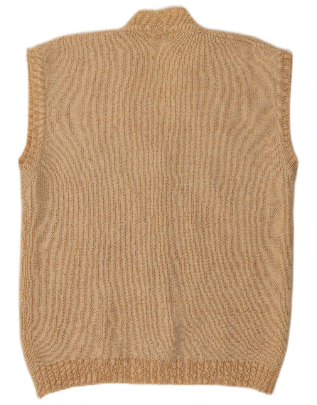 NAGPAL Γυναικείο Αμάνικο Ζακέτα UK 16 Μεγάλο Μπεζ φλοράλ