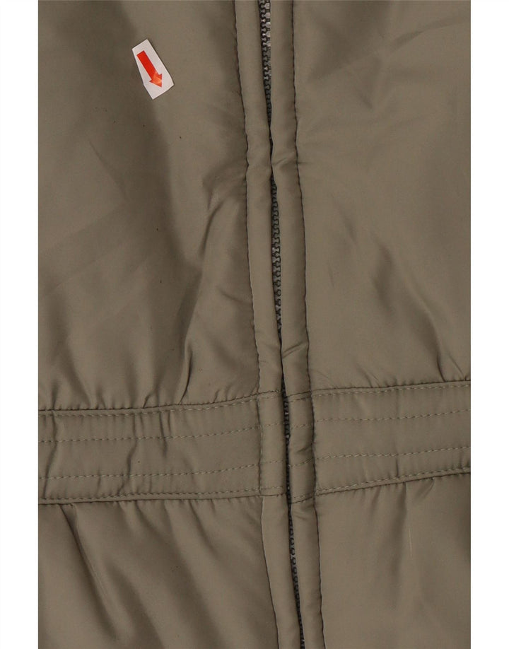 SASHA Womens Padded Jacket UK 14 Medium  Green Polyester