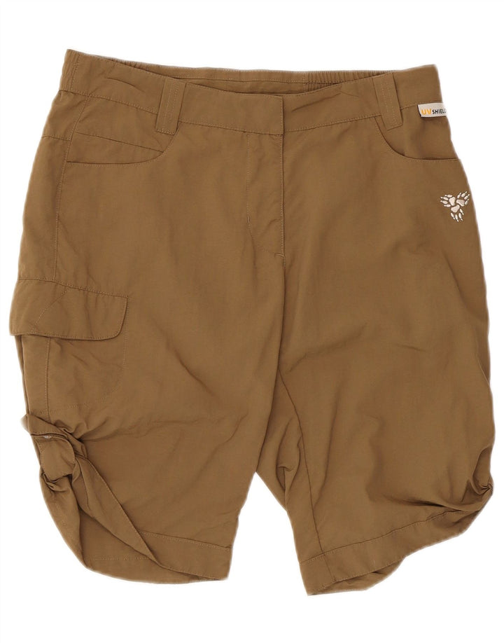 Jack Wolfskin Γυναικείο σορτς Cargo UK 8/10 Small W30 Beige Polyamide