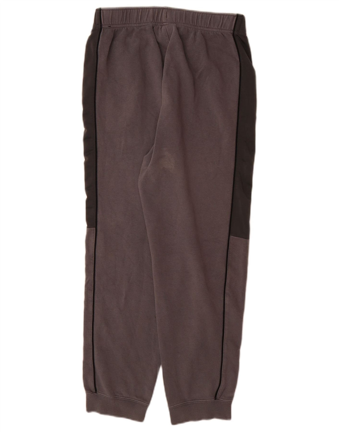 NIKE Boys Tracksuit Trousers Joggers 13-14 Years XL Grey Colourblock