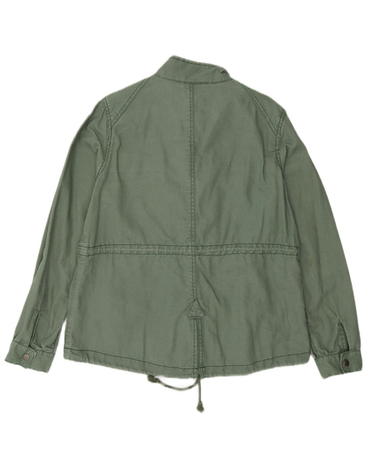 Γυναικείο Utility Jacket MONSOON UK 16 Large Green Ramie