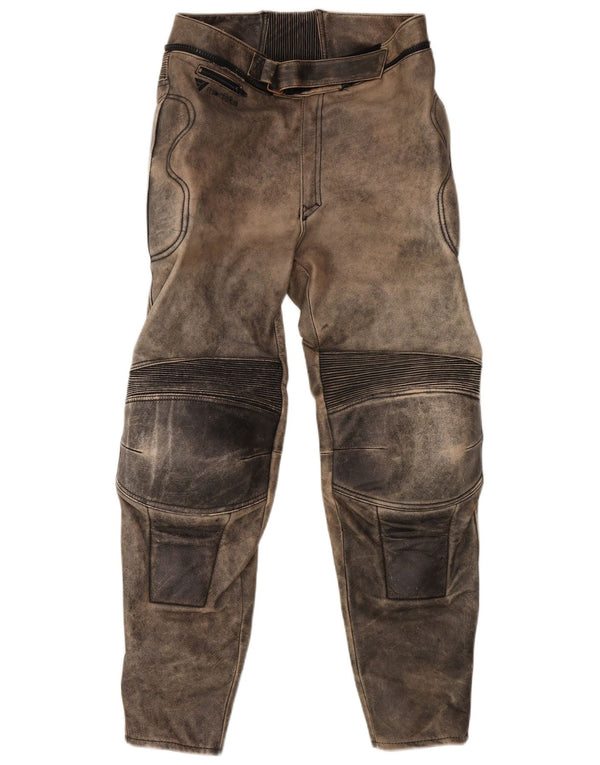 Ανδρικό παντελόνι ποδηλάτου MODEKA Μέγεθος 58 3XL W36 L31 Grey Tie Dye Leather