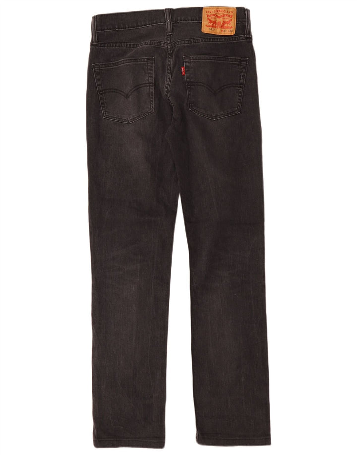Levi's Mens 511 Slim Jeans W30 L30 Μαύρο βαμβακερό