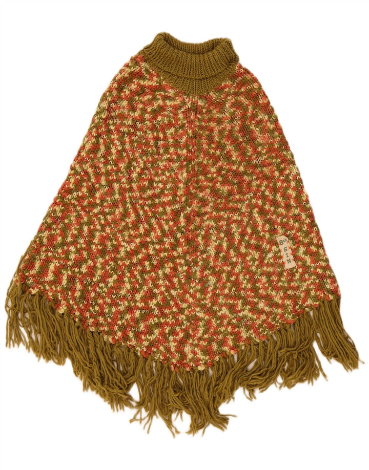 Eighth Sin Γυναικείο Poncho Jumper One Size Πολύχρωμο Ακρυλικό Flecked