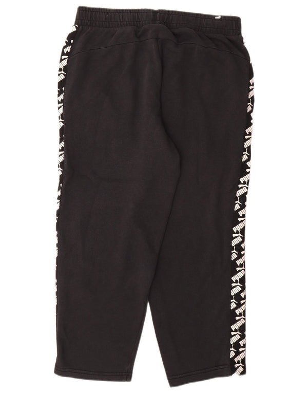 Ανδρική φόρμα Puma Graphic Crop Παντελόνι Joggers Large Μαύρο
