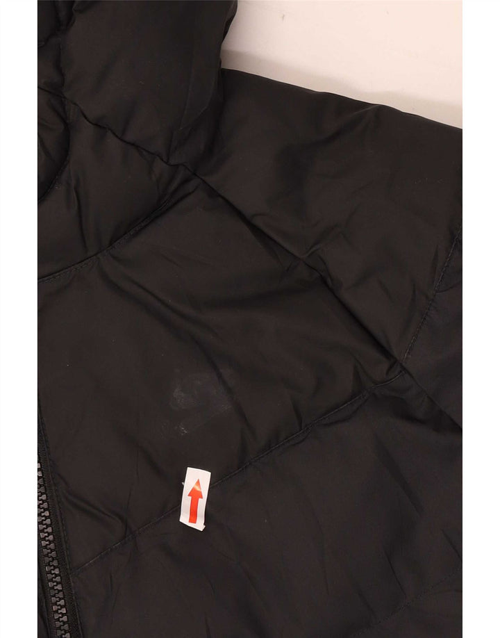 Nike Girls Hooded Jacket 12-13 Years Larg Black Polyester