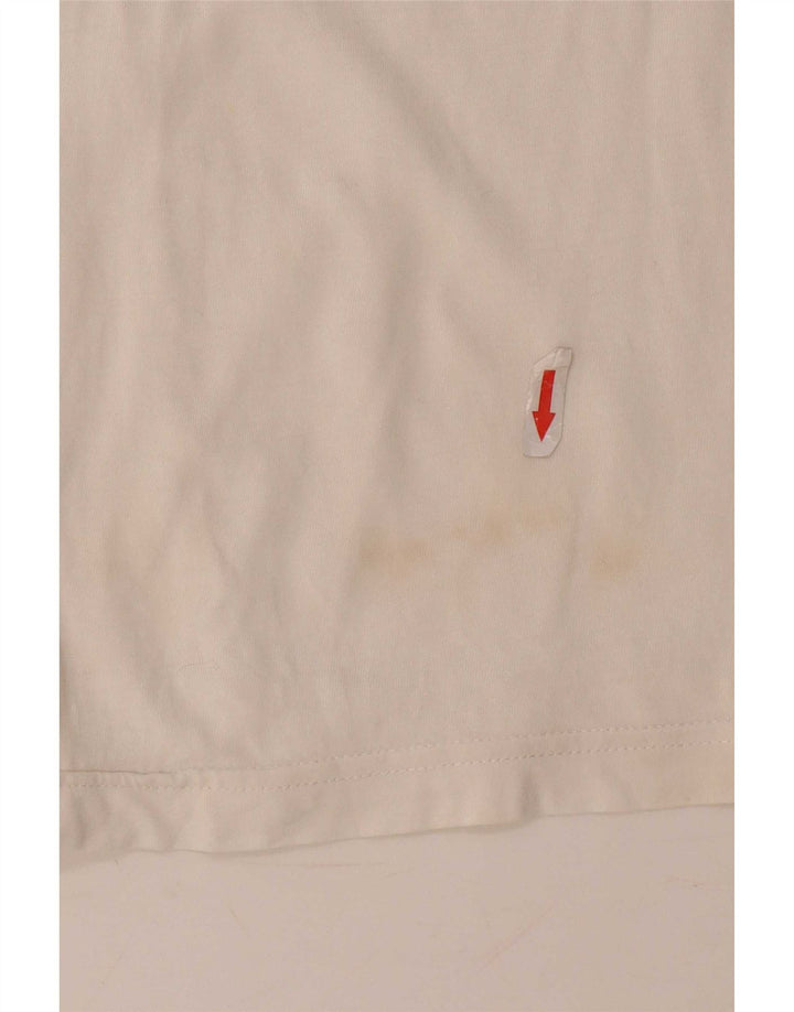 Ανδρικό γραφικό μπλουζάκι Puma Top Medium White
