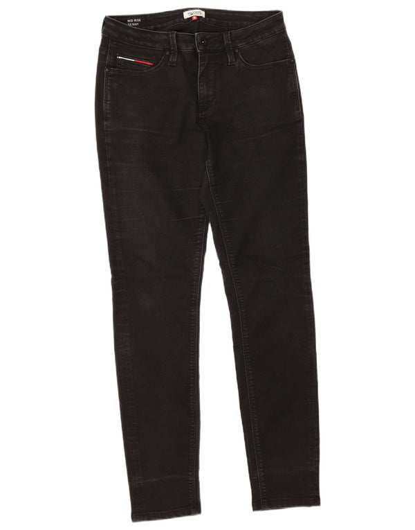 Tommy Hilfiger Γυναικείο Ψηλό Ψηλό Τζιν W29 L30 Μαύρο βαμβακερό