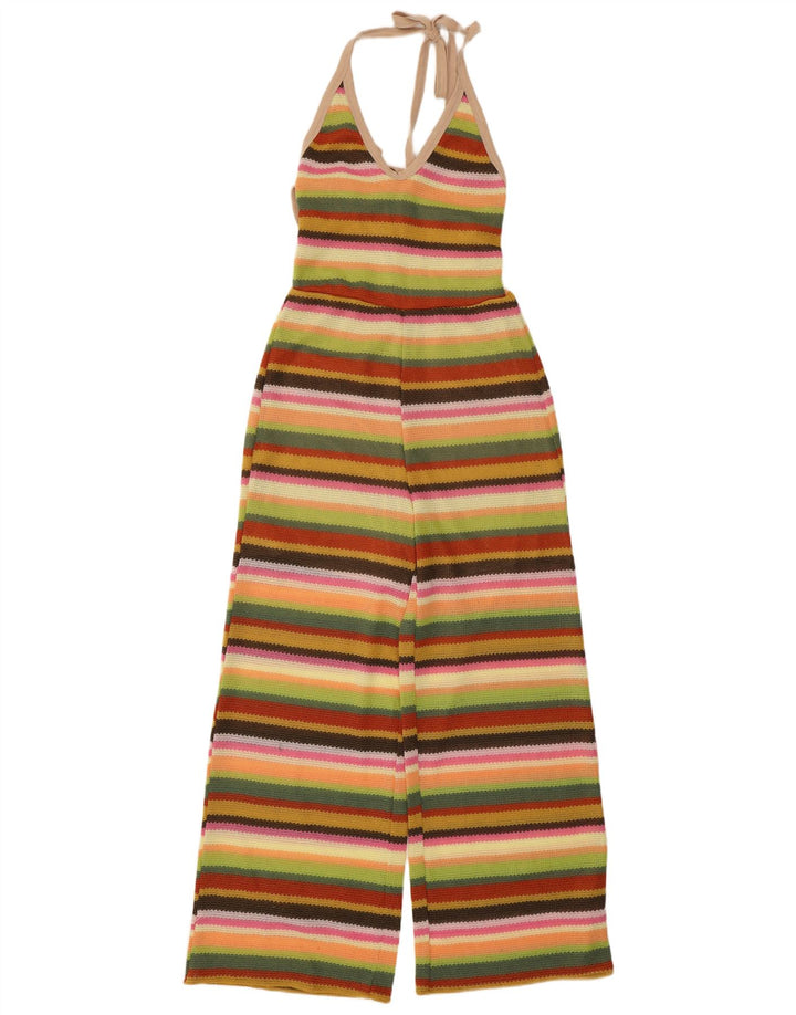 SHEIN Γυναικεία Ολόσωμη Ολόσωμη φόρμα UK 14 Μεσαίο πολύχρωμο ριγέ πολυεστέρα