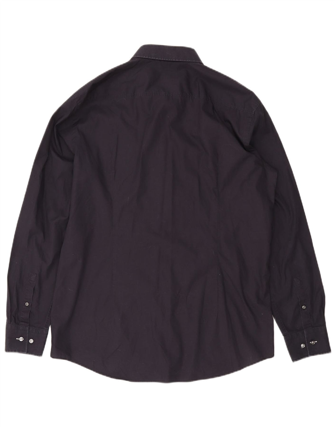 Ανδρικό πουκάμισο HUGO BOSS Slim Fit Size 44 17 1/2 XL Navy Blue Cotton