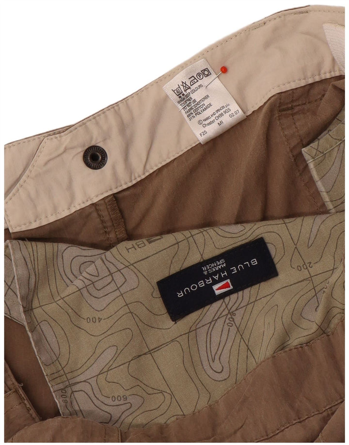 Ανδρικό σορτς Marks & Spencer Blue Harbour Cargo W38 XL Μπεζ βαμβακερό