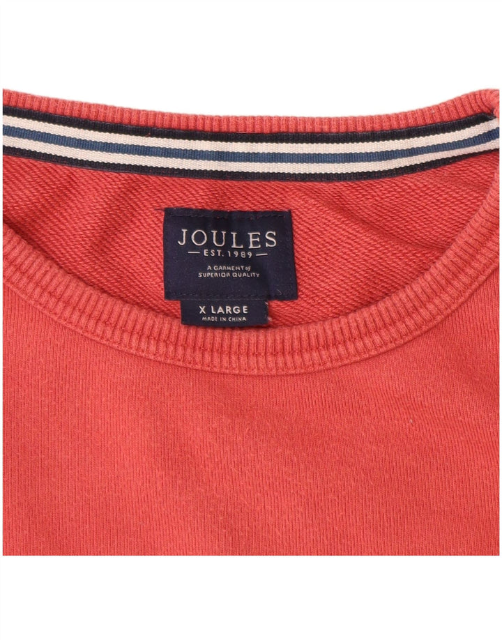 JOULES Ανδρικό Φούτερ Jumper XL Κόκκινο βαμβακερό