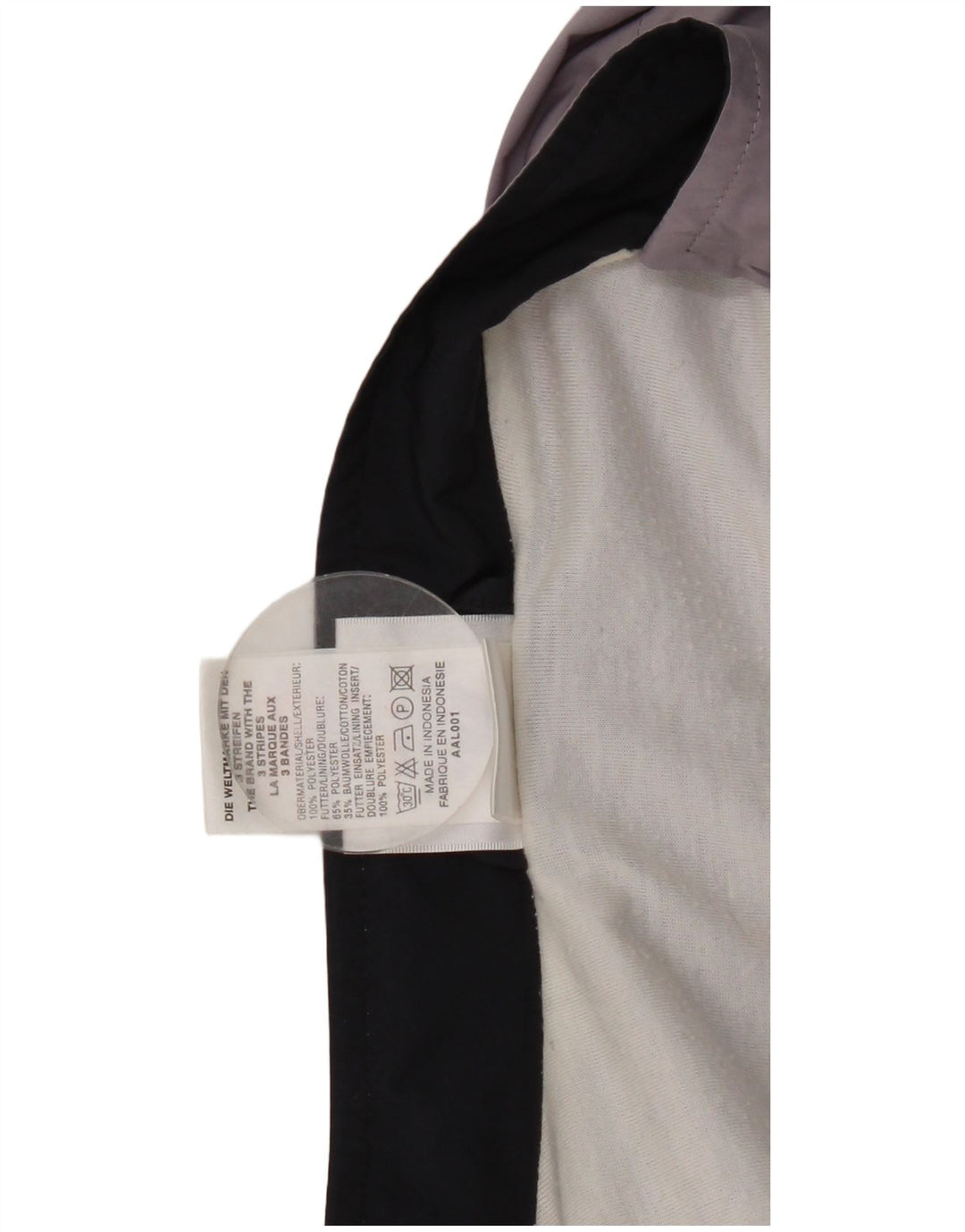 Γυναικεία αθλητική φόρμα Adidas Top Jacket UK 14 Large Purple Colourblock Polyester