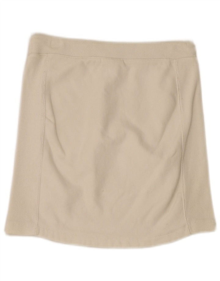 Champion γυναικεία φούστα UK 10 Small Off White Βαμβακερή