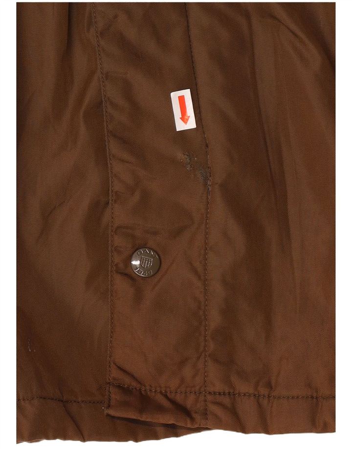 Ανδρικό GANT Hooded Utility Jacket UK 42 XL Brown Nylon Classic