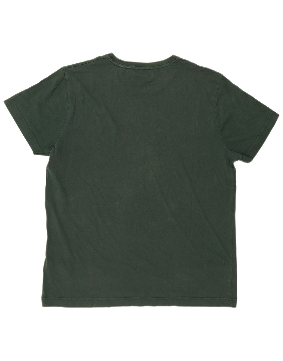 Ανδρικό γραφικό T-Shirt Gant Top μεγάλο πράσινο βαμβακερό