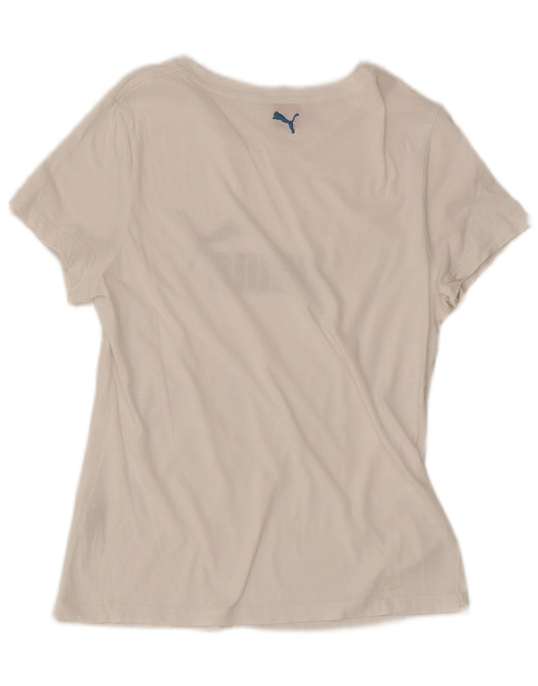 Γυναικείο γραφικό μπλουζάκι Puma Top UK 14 Large White