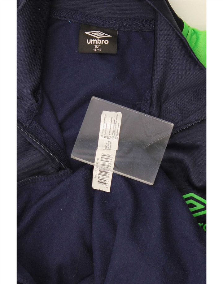 Lotto Boys αθλητική φόρμα Top Jacket 15-16 ετών Navy Blue Colorblock Polyester
