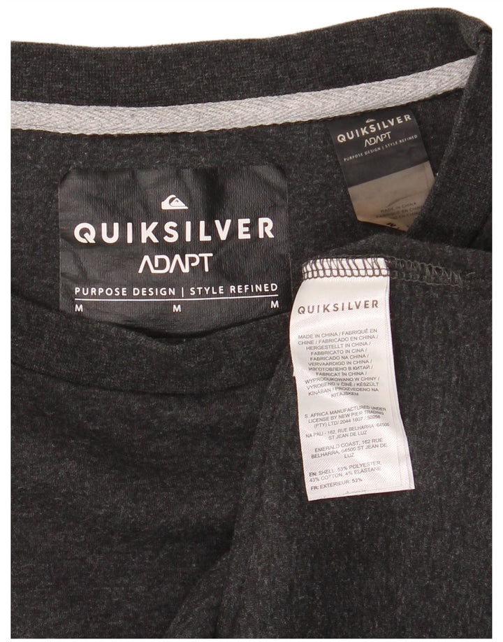 Ανδρικό φούτερ Quiksilver Jumper με μεσαίο γκρι φλύκταινο πολυεστέρα