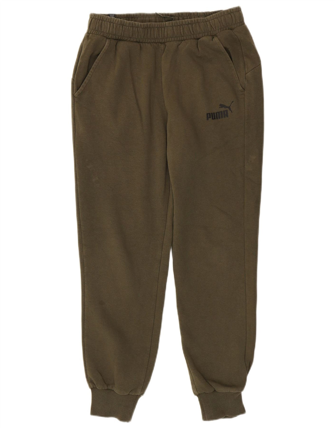 Ανδρική φόρμα PUMA Παντελόνι Joggers Μικρό Χακί Βαμβακερό