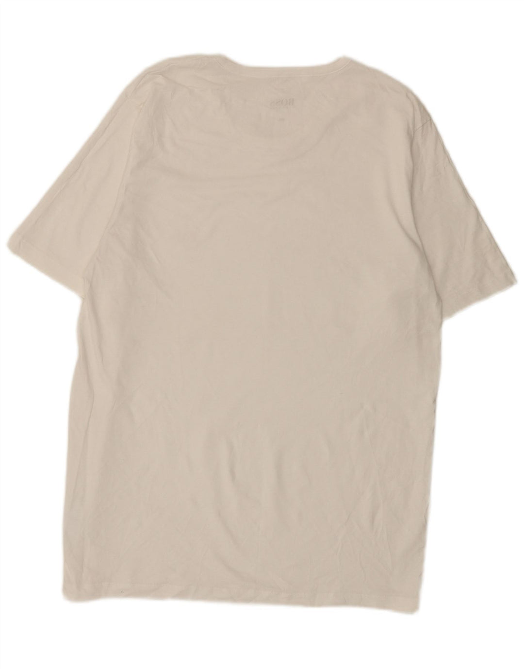 Ανδρικό T-Shirt Hugo Boss Top 2XL Λευκό βαμβακερό