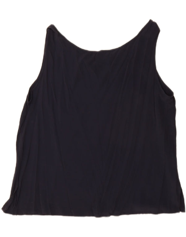 Vintage Γυναικείο Γιλέκο IT 50 XL Μαύρο Acetate