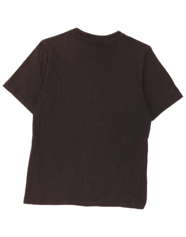 Vans Boys Custom Fit Graphic T-shirt Top 12-13 ετών Μαύρο βαμβακερό
