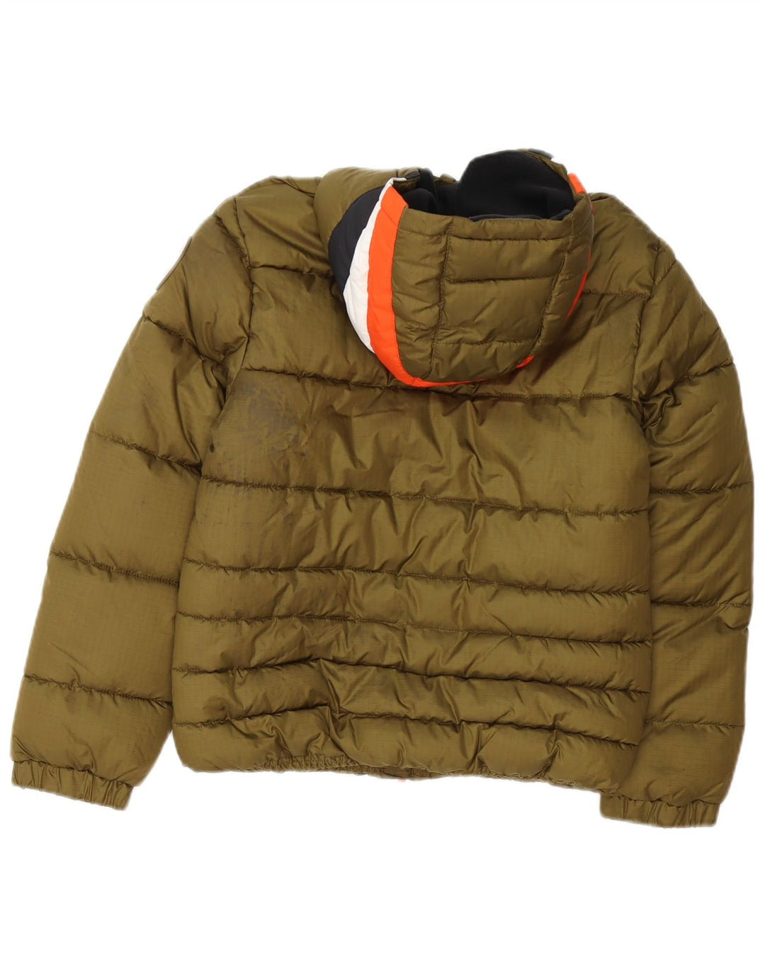 Μπουφάν Levi's Boys Hooded 11-12 Years Khaki Colourblock Polyester