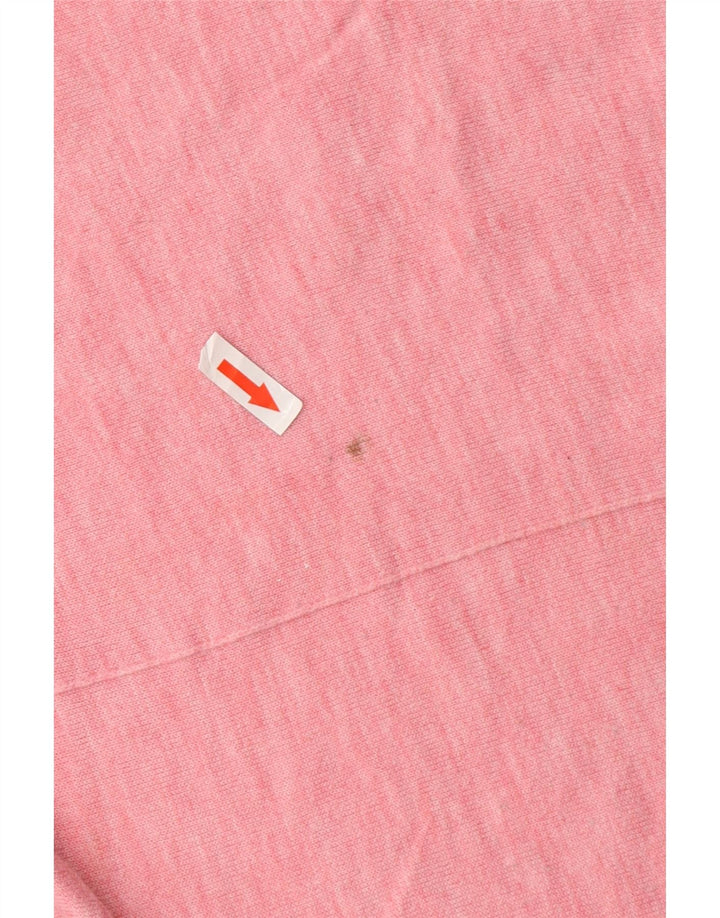 JOHN LEWIS Γυναικείο πουλόβερ με λαιμόκοψη μεγάλου μεγέθους UK 10 Small Pink