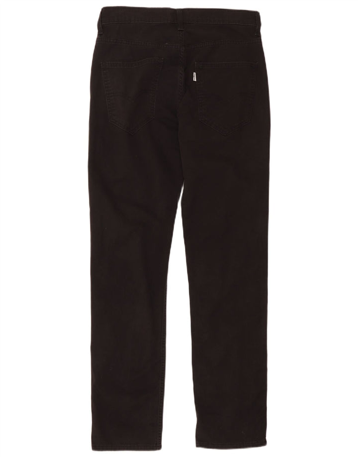Γυναικείο Slim Jeans Levi's W29 L32 μαύρο βαμβακερό