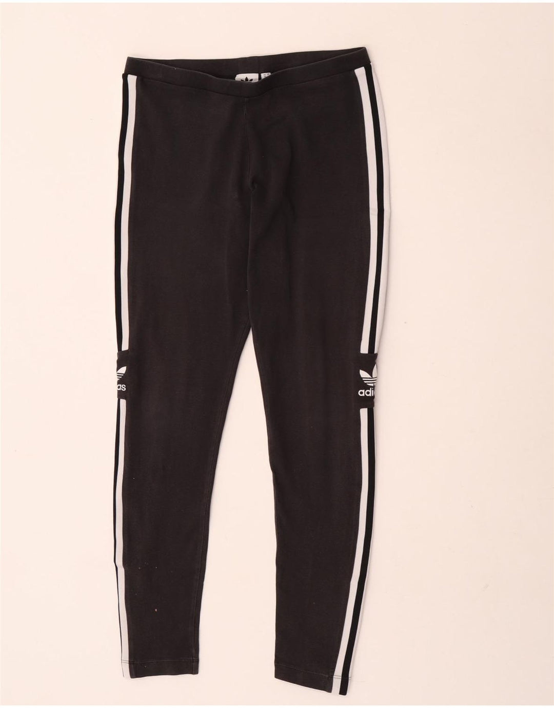 Γυναικείο Γραφικό Κολάν Adidas UK 14 Μεσαίο μαύρο βαμβακερό