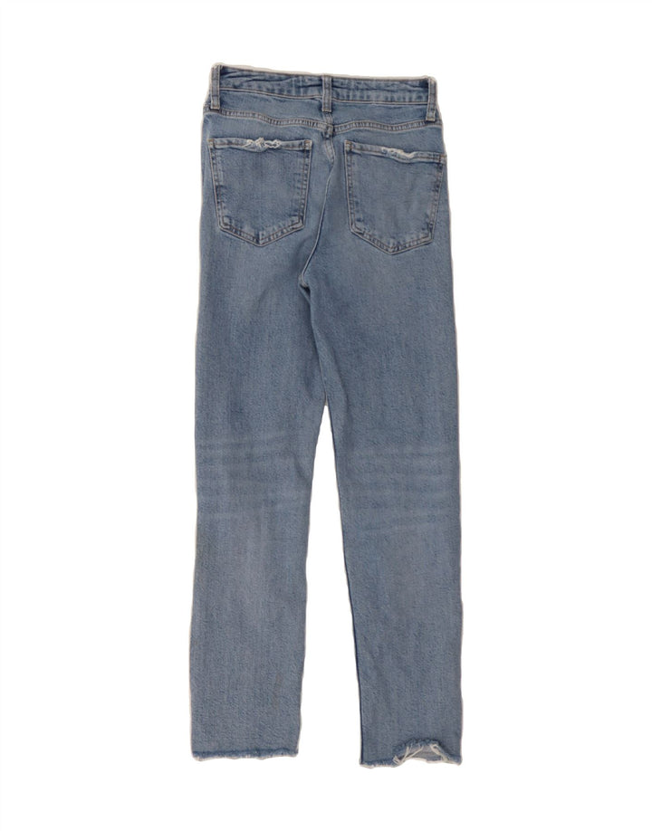 ZARA Womens Slim Jeans EU 34 2XS W24 L26 Blue Vintage Zara and Second-Hand Zara from Messina Hembry 