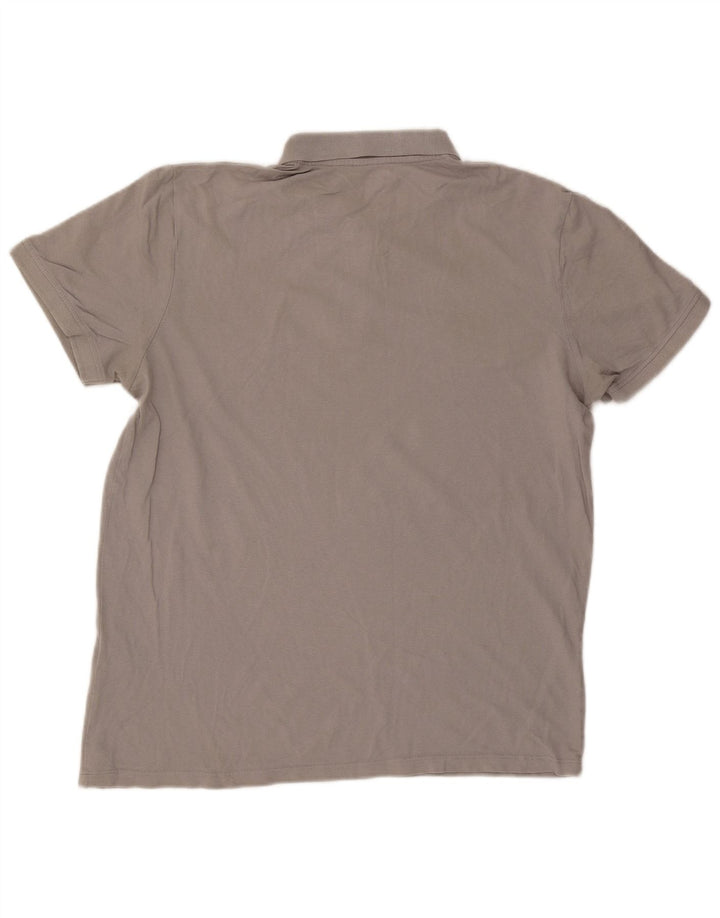 Ανδρικό μπλουζάκι πόλο Jack & Jones XL Γκρι βαμβακερό