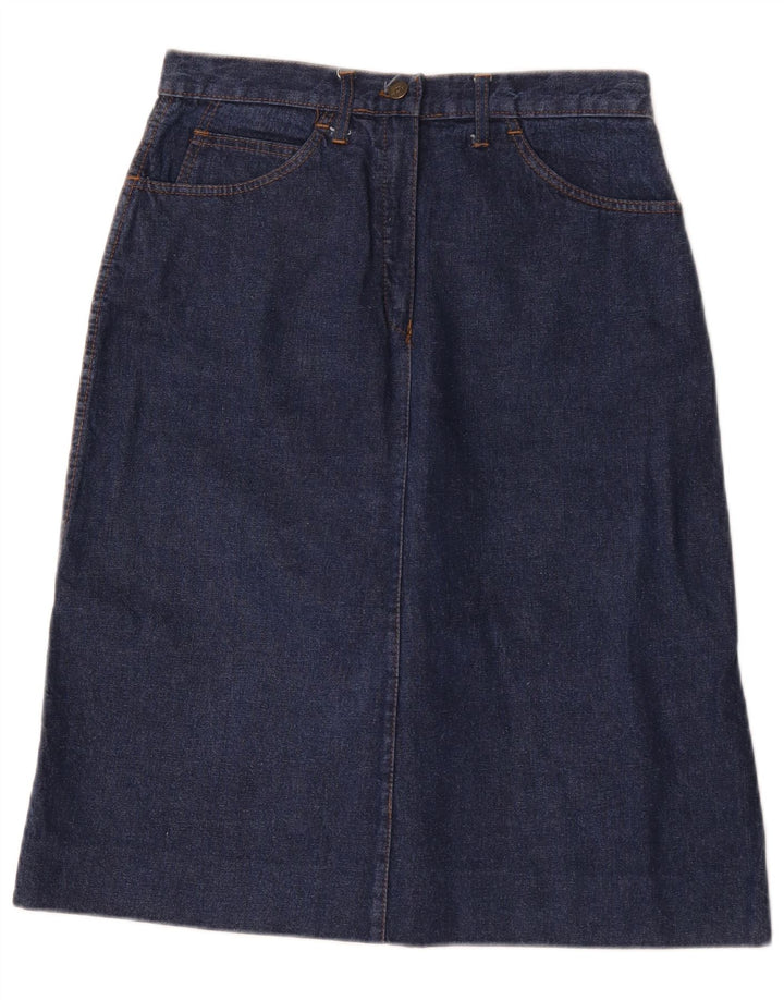 Vintage Γυναικεία Τζιν Φούστα W30 Medium Navy Blue