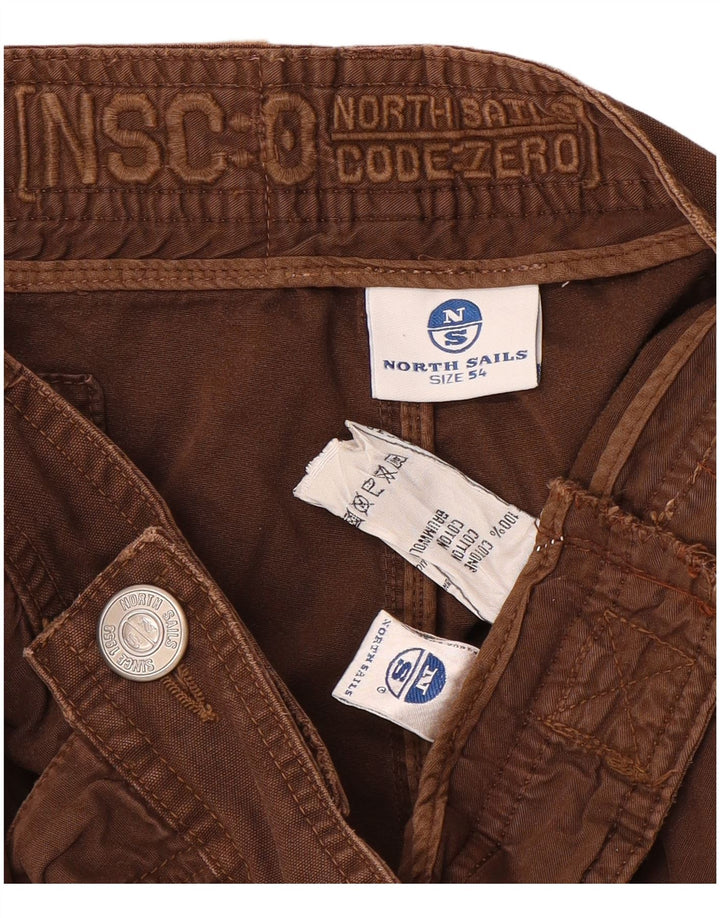 North Sails Ανδρικό σορτς Cargo IT 54 2XL W32 Καφέ βαμβακερό