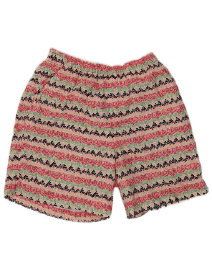 Columbia Womens Sport Shorts UK 4 XS Multicoloured Chevron Polyester