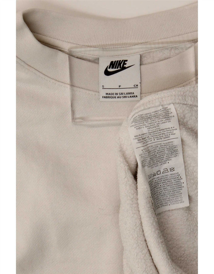 Ανδρικό φούτερ Nike Jumper από μικρό λευκό βαμβακερό