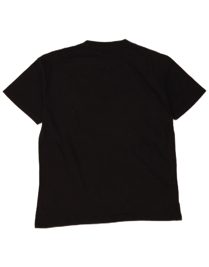 Ανδρικό γραφικό T-Shirt Vans Top Μεσαίο Μαύρο Floral Βαμβακερό