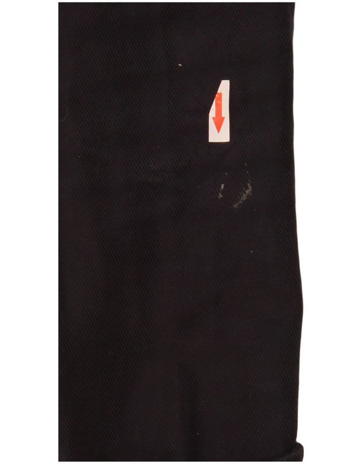 Zara Γυναικείο παλτό αντιανεμικό UK 14 Medium Navy Blue Cotton